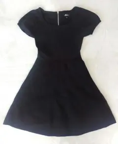 ジルスチュアート　ブラック　ワンピース　Aライン　黒　フォーマル　卒園　入学