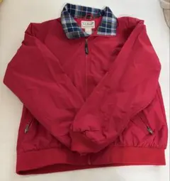 L.L.Bean ナイロンジャケット レッド メンズ Lサイズ