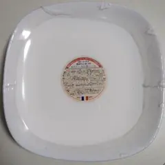 2007 ヤマザキ 春のパンまつり 白いお皿 ６枚セット　20×20cm　㉓