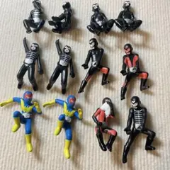 仮面ライダー がんばれ!ショッカー!! フィギュア　12体のサムネイル