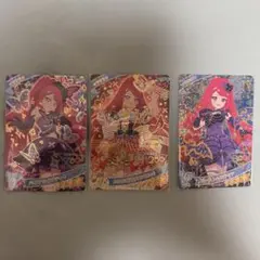 ひみつのアイプリ サクラ カードセット ゴーストハロウィン バタフライマジック