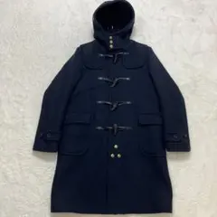 美品✨サイベーシックス ヘリンボーン 金ボタン ウール ダッフルゴート