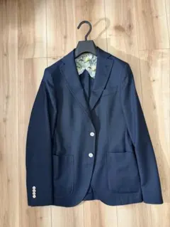 ネイビー テーラードジャケット