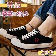 美品 FRED PERRY フレッドペリー スニーカー レディース 24.0cmのサムネイル