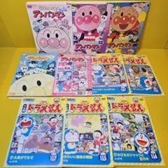 それいけ!アンパンマン、 NEW ドラえもん DVD 10巻セット　E-5