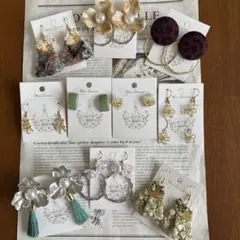 ハンドメイドピアスまとめ売りNO. 9 10点1個120円