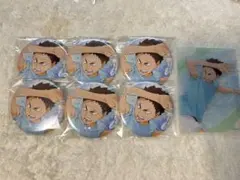 ハイキュー 水遊び 水鉄砲 缶バッジ クリアカード