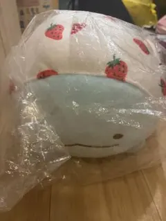 サクマくじ　すみっコぐらし とかげ ラストワン賞 クッション　約30㎝