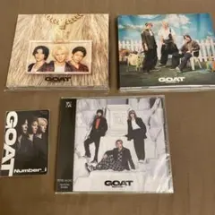 Number_i GOAT 初回生産限定盤A 初回生産限定盤B 通常盤