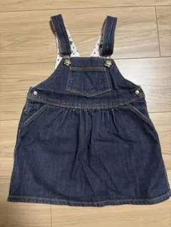 petit bateau デニム ジャンパースカート 24m/86cm