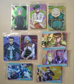 ジョジョの奇妙な冒険ウエハース　ダイヤモンドは砕けない　9種　岸辺露伴　東方仗助