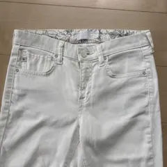 EDWIN SOMETHING ホワイトデニム 28X29