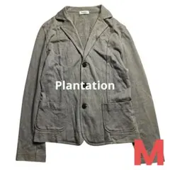 Plantation 日本製 スウェット ジャケット グリーングレー 日本製のサムネイル