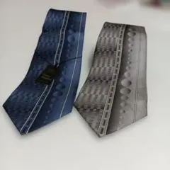 タグ付き未使用品！Franco.Valentinoシルクネクタイ 2本セット