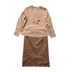 NATURAL BEAUTY BASIC スカートセットアップ　J009