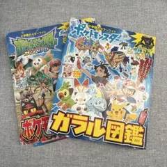 ポケットモンスター ガラル図鑑 サン&ムーン　ポケモン全国大図鑑　２冊セット