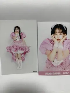 fruitszipper 大特典会　ブロマイド　生写真　ハート衣装　松本かれん