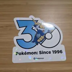 韓国 ポケモン 30周年 ロゴステッカー シール カイオーガ - メルカリ