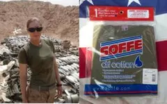 米軍実物 未使用 ODＴ−シャツ　S　Dri Cotton TS896のサムネイル