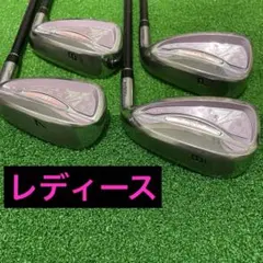 つるやゴルフ AXEL LM レディースアイアンセット 硬さ L 4本のサムネイル