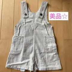 BREEZEデニム　オーバーオール　サロペット　パンツ　80㎝