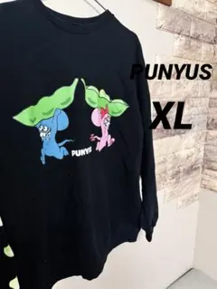 PUNYUS プニュズ DINO総柄オープンカラーシャツ 恐竜と貝殻 ブラック 