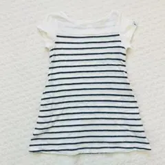 Noeil aime BeBe 100 ワンピース キッズ ボーダー チュニック
