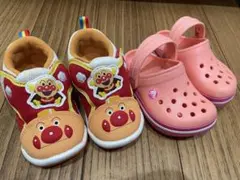 アンパンマン クロックス　ベビーシューズ　セット売り