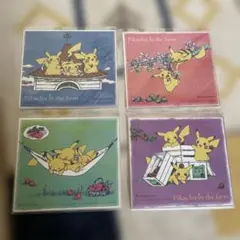 ③pokemon ART色紙 ミニ色紙 当時物 pikachu 5-3 - メルカリ