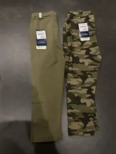 新品未使用　匿名配送　90 西松屋　10分丈　レギンス　長ズボン　無地