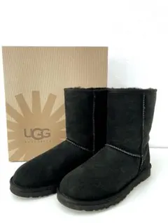 UGG アグ Classic Short ムートンブーツ 24cm 黒
