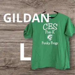 匿名配送✨GILDAN Tシャツ CES Pre-K Funky Frogs