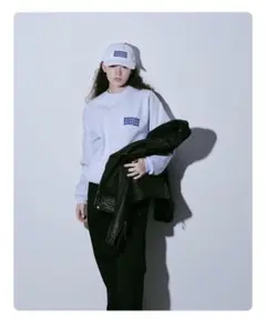 BOUTIQUE ブティック クルーネック スウェット ヘザーグレー