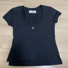 Vivienne Westwood オーブ刺繍 半袖Tシャツ ブラックのサムネイル