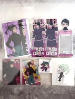 呪術廻戦禪院真希セットポストカードステッカーアクリルスタンド他