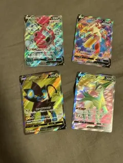 Ｙ*様 フーパ　バシャーモ　レントラー　ビリジオン　v sr 4枚セットのサムネイル
