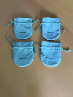 e936 Tiffany & Co. ティファニー 巾着袋 5枚セット - メルカリ