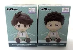 ハイキュー!! ぺたっとおすわりフィギュア2 岩泉一 及川徹 - メルカリ