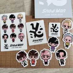 SnowMan LIVETOUR2022 LABOすのチル ステッカー　抜けあり