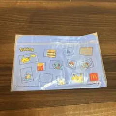 マクドナルド サマーチャンスバッグ　ポケモン ジッパーポーチ ブルー 新品未開封のサムネイル