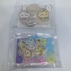 ちいかわ　超まじかるちいかわ　レイヤーアクリルスタンド　2個セット
