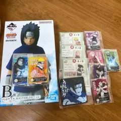 最終値下げ一番くじNARUTO中忍試験編B賞うちはサスケフィギュア他12点セット