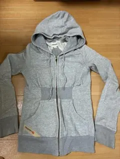 DIESEL ジップアップパーカー グレー XXSサイズ