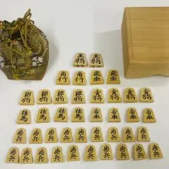 剣心作 董斎 薩摩黄楊柾目 彫駒/未使用・桐平箱付 - メルカリ