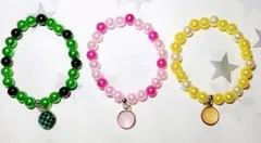 鬼柄 （和柄） ブレスレット×3 セット