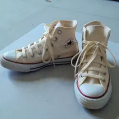 CONVERSE ALL STAR ハイカットスニーカー アイボリー 23.5