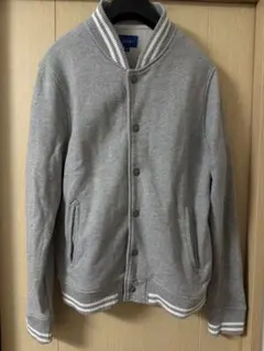 美品　BEAMS スタジャン グレー Mサイズのサムネイル