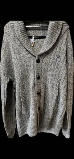 美品BLACK LABEL CRESTBRIDGE ショールカラーカーディガンＬのサムネイル