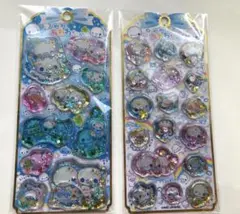 ぷくぷくあわわちゃん ウォーターシール 2枚 正規品 カミオジャパン