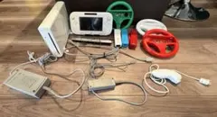 Wii U 本体と周辺機器セット　ゲームソフト、コントローラー付き